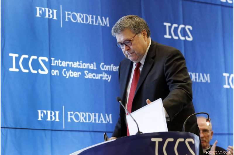 Attorney General William Barr Warns: Encryption Poses Security Risks