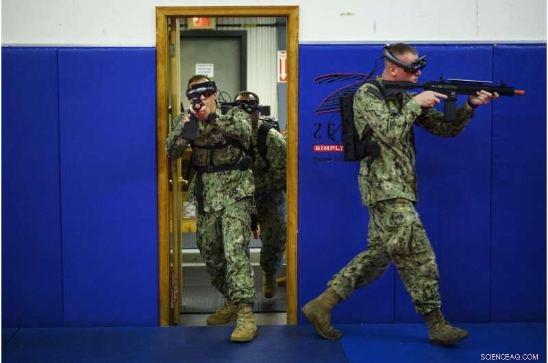 TRACER: Sailors Harness Augmented Reality for Combat Training