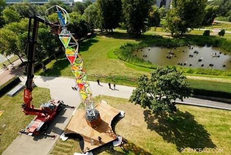TU/e Introduces Fold‑Out Energy Tower to Replace Polluting Diesel Generators at Festivals