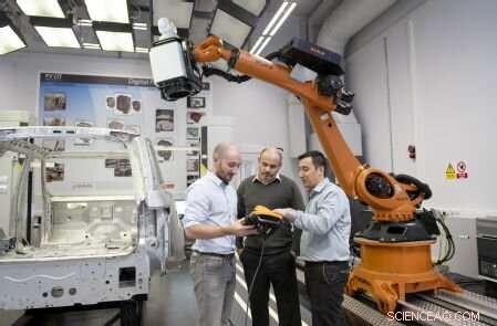 Robotic Laser Measurement System Accelerates and Enhances Automotive Quality Inspection