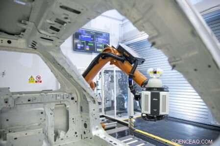 Robotic Laser Measurement System Accelerates and Enhances Automotive Quality Inspection