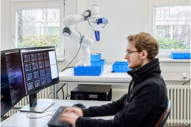 Algorithmic Framework for Teaching Robots Advanced Pre-Grasping Manipulation