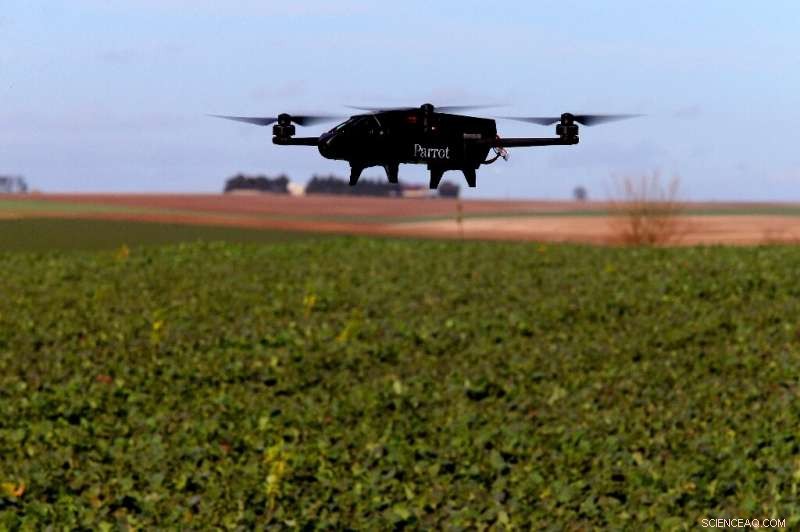 Drone Sprays Fungicide Over Luxembourg Vineyards, Boosting Wine Production