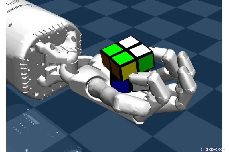 Advanced Robotics: Solving a Rubik’s Cube with a Dexterous Hand