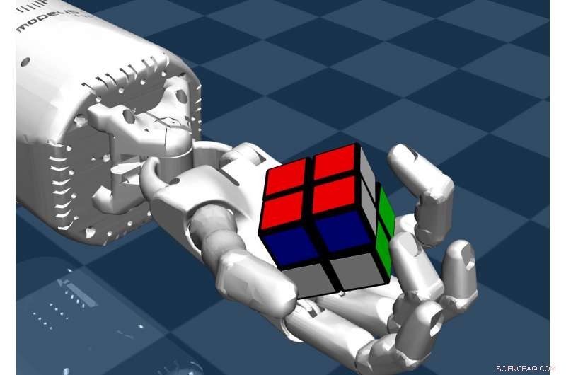 Advanced Robotics: Solving a Rubik’s Cube with a Dexterous Hand