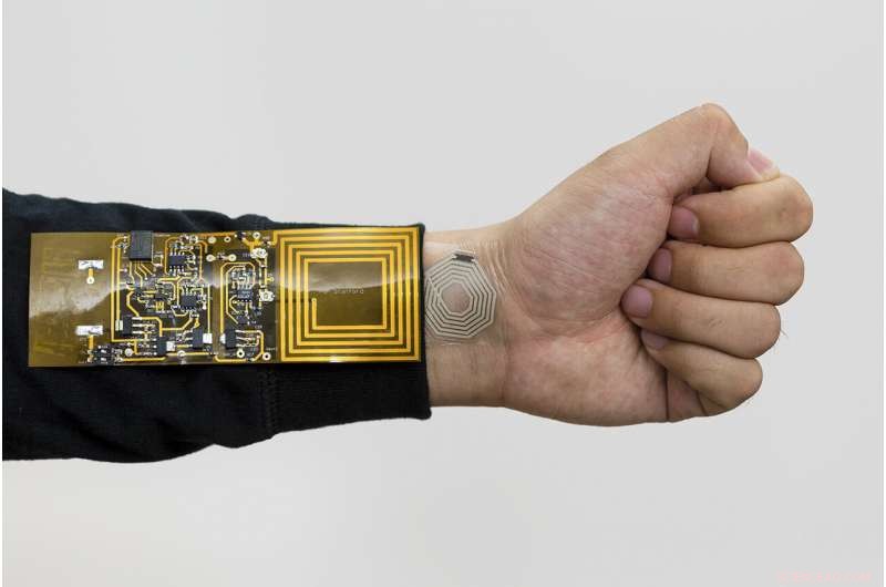 Skin-Adherent Wireless Sensors Monitor Pulse and Health Metrics