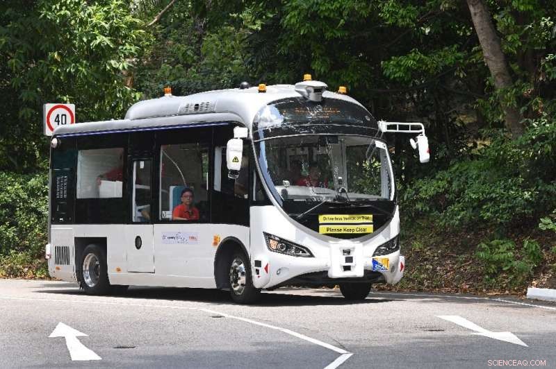 Singapore Launches App-Bookable Driverless Bus Trial