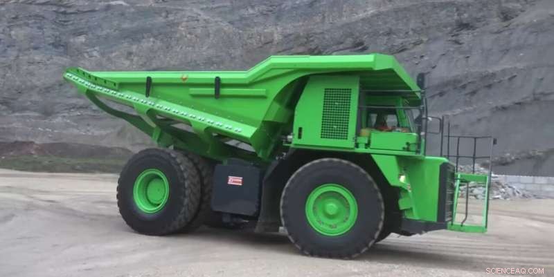 Jumbo Electric Vehicle Sets New Energy Efficiency Benchmark, Zero Fuel Needed