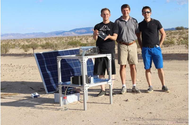 Revolutionary Water Harvester Brings Reliable Hydration to Desert Environments