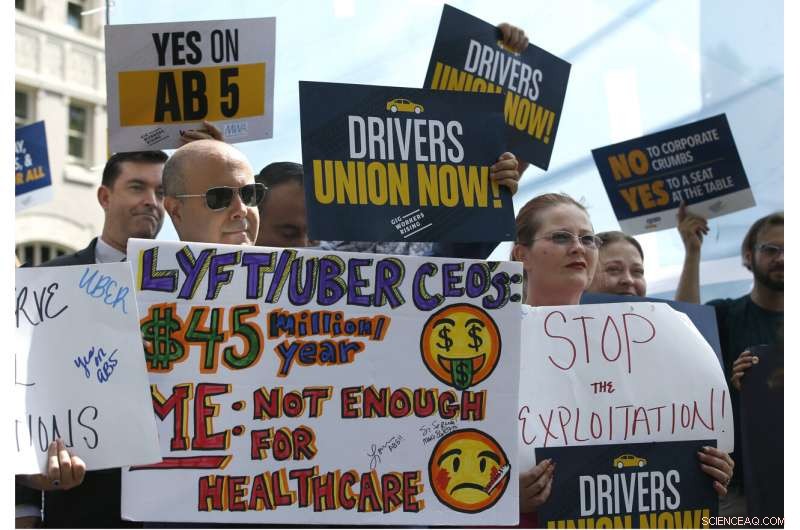 Bill Advances Protections for Uber Drivers and Other Workers