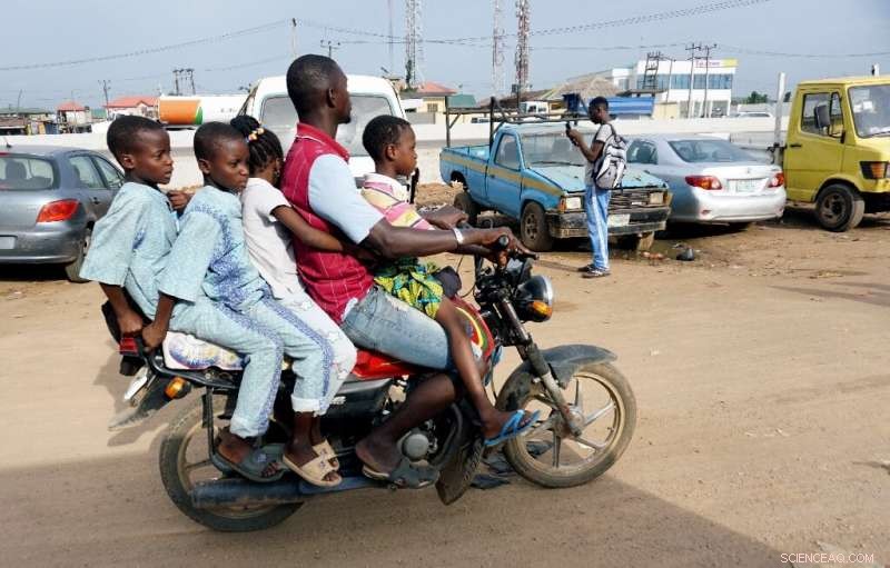 Motorbike Taxi Apps Compete for Business on Lagos s Crowded Roads