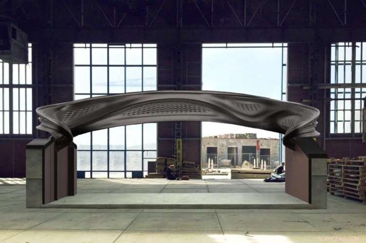 World’s First Metal 3‑D‑Printed Bridge Enters Testing Phase