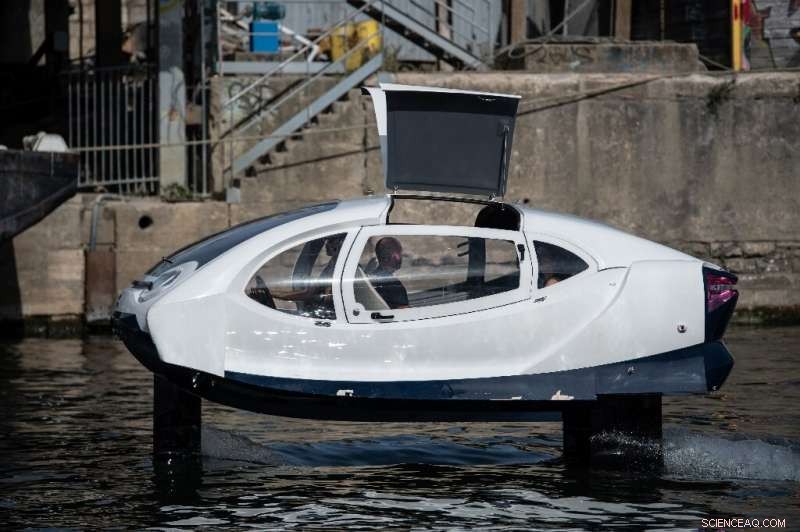 Electric  Flying Taxi  Tests Seine Waters: A Glimpse of Paris s Future Clean Transport