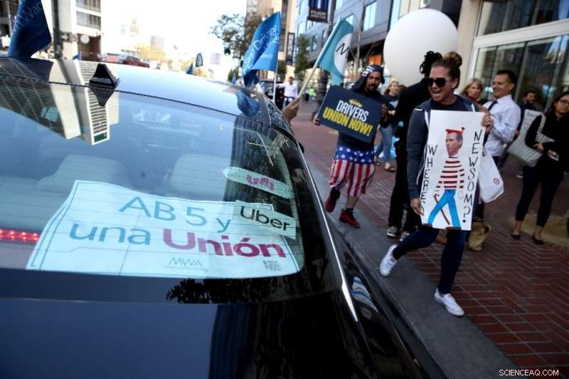 California Governor Signs Bill Classifying Gig Workers as Employees