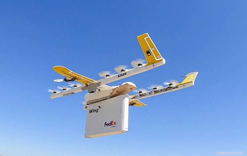 FedEx, Walgreens Partner with Wing to Launch Drone Delivery Pilot in Virginia