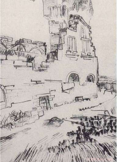 Reconstructing Van Gogh s Deteriorated Drawings with Advanced Machine Learning