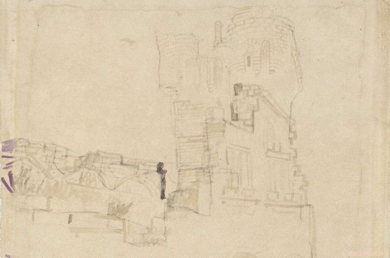 Reconstructing Van Gogh s Deteriorated Drawings with Advanced Machine Learning