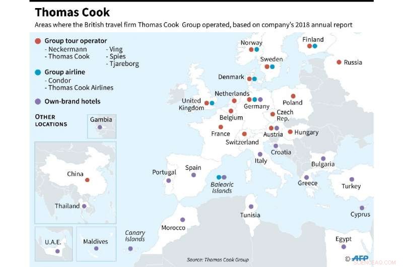 Thomas Cook Collapse Leaves 600,000 Tourists Stranded Worldwide