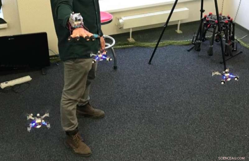 SwarmTouch: Enhancing Human‑Swarm Interaction Through Tactile Feedback