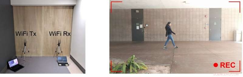 New WiFi Method Identifies People Through Walls Using Existing Video Footage