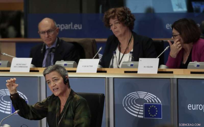 EU Antitrust Chief Plans Stronger Action Against Big Tech