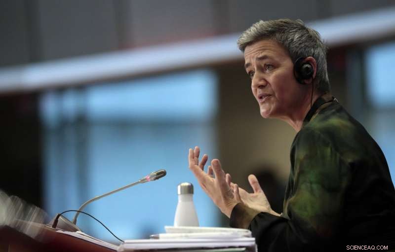 EU Antitrust Chief Plans Stronger Action Against Big Tech