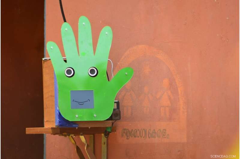 Robot Promotes Handwashing, Empowering Remote Indian Schoolchildren to Break Bad Hygiene Habits