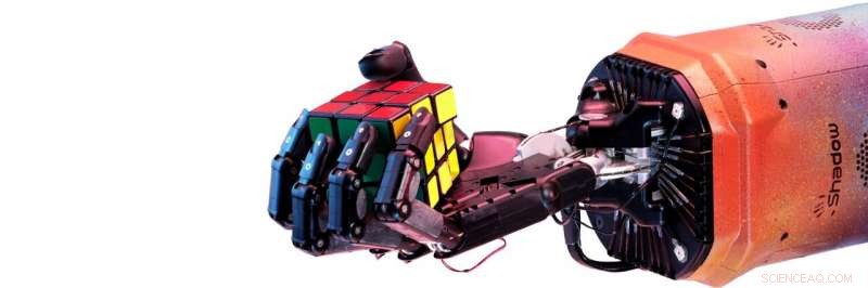 OpenAI’s Dactyl Robot Hand Solves Rubik’s Cube with Precision