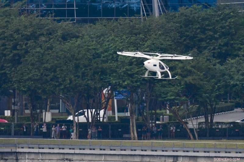 Singapore Tests First Hover‑Taxi, Company Targets Asian Expansion