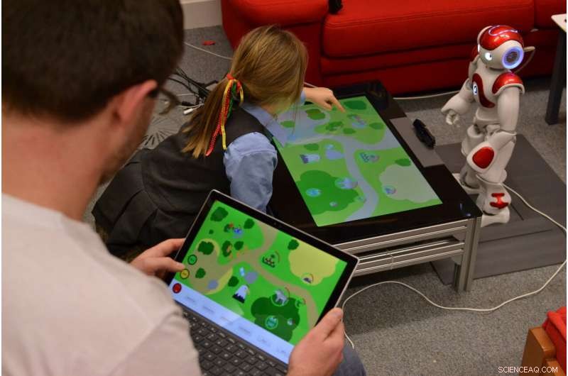 Robots Learn to Assist Teachers in Classroom Settings