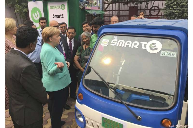 Germany Sets Target of 1 Million EV Charging Points by 2030, Announces Chancellor Merkel