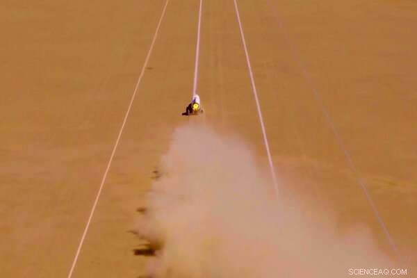 Bloodhound LSR Hits 461 mph, Team Aims for New Speed Record
