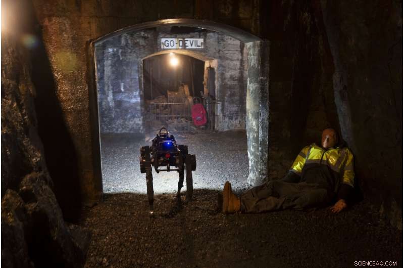 Researchers Deploy Robot Fleet to Explore Unknown Underground Environments