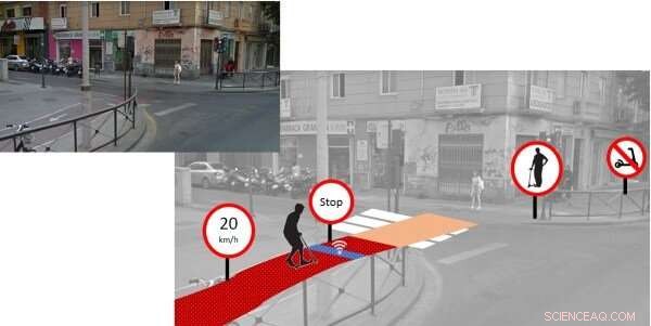 Researchers Develop Magnetic Smart Asphalt to Enhance Safety of Electric Scooters
