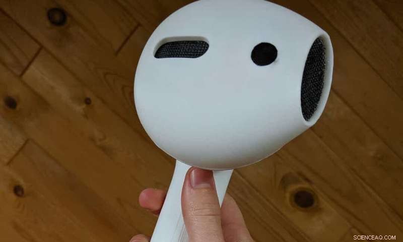 Redditor Builds a Massive, Functional AirPods Replica That Won’t Be Lost