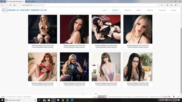 The Rise of Companion Sexbots: How They’re Marketed to Users