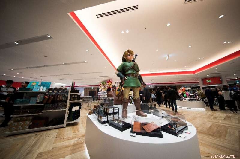 Nintendo Launches First Tokyo Store, Showcasing Mario Mugs and Zelda Accessories