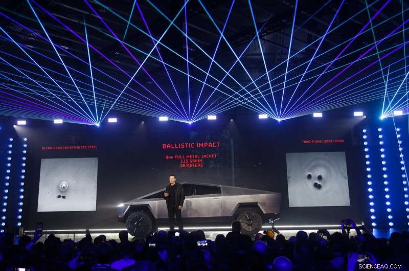Tesla Launches Cybertruck: Stainless Steel Design Meets Electric Power
