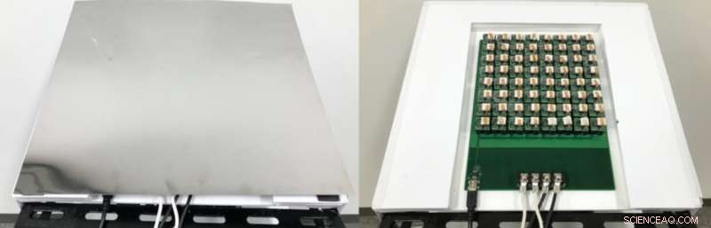 Revolutionary 2‑D Tactile Display Powered by Computer‑Controlled Adhesion