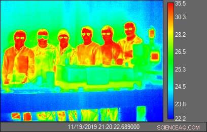 Ultra-Thin Coating Conceals Temperature Signals from Infrared Cameras