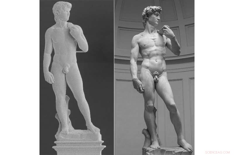 Zurich Researchers Replicate Michelangelo’s David in 1‑mm Copper Miniature Using Advanced 3D Printing