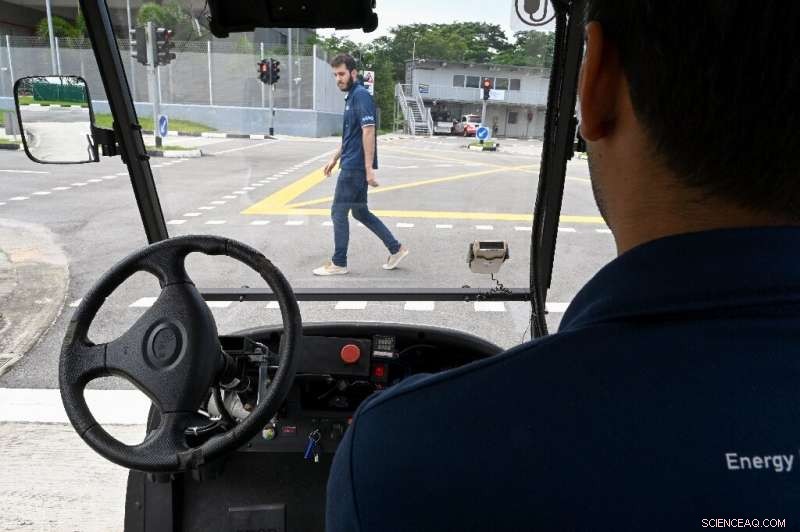 Singapore s Autonomous Vehicle Test Centre Replicates Urban Conditions with Mock Skyscrapers and Simulated Rain
