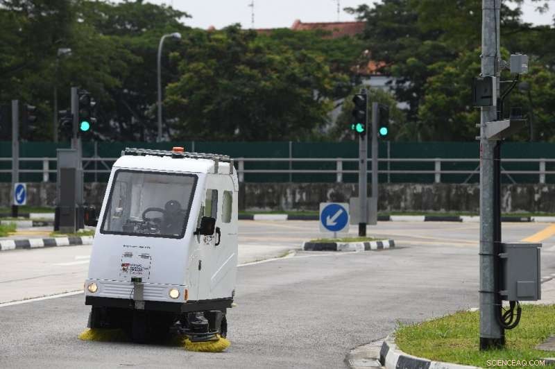 Singapore s Autonomous Vehicle Test Centre Replicates Urban Conditions with Mock Skyscrapers and Simulated Rain