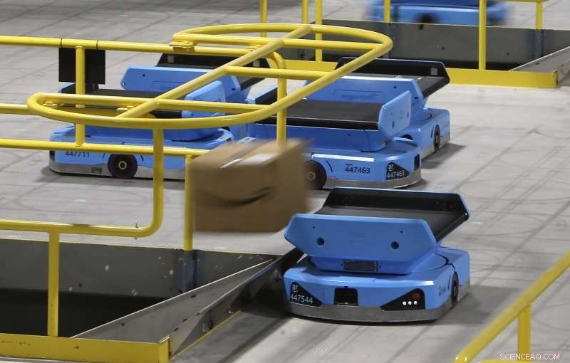Robots Revolutionize Warehousing – Workers Adapt to New Automation
