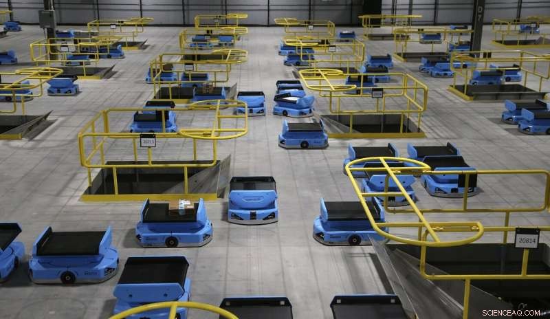 Robots Revolutionize Warehousing – Workers Adapt to New Automation