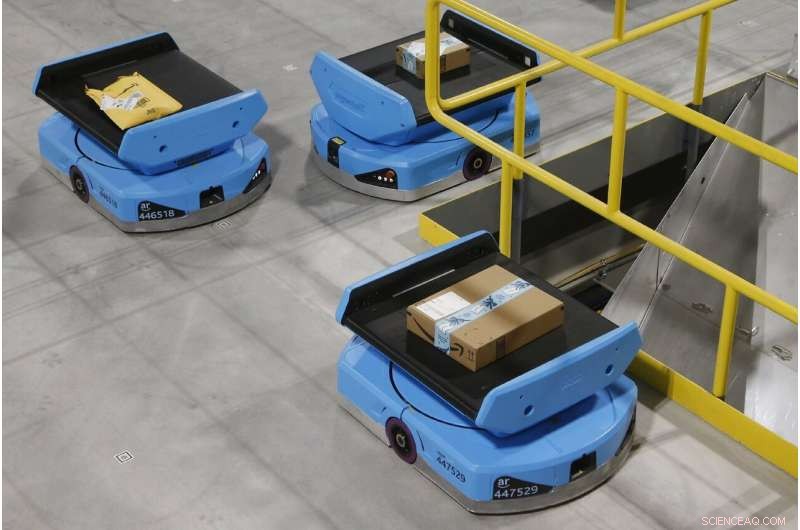 Robots Revolutionize Warehousing – Workers Adapt to New Automation
