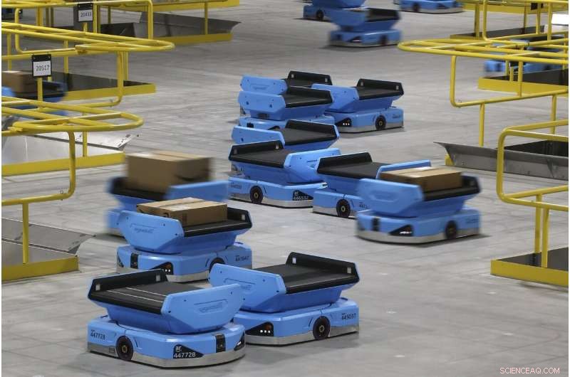 Robots Revolutionize Warehousing – Workers Adapt to New Automation