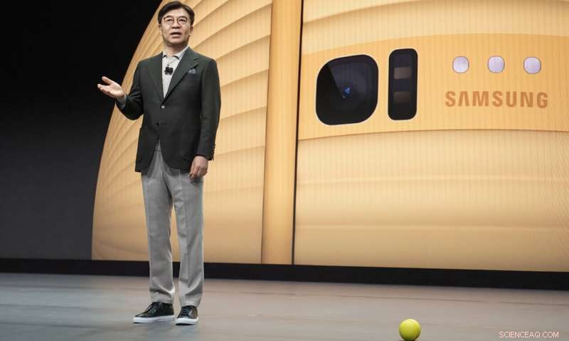 Samsung Unveils Ball-Shaped Home Assistant Robot at CES