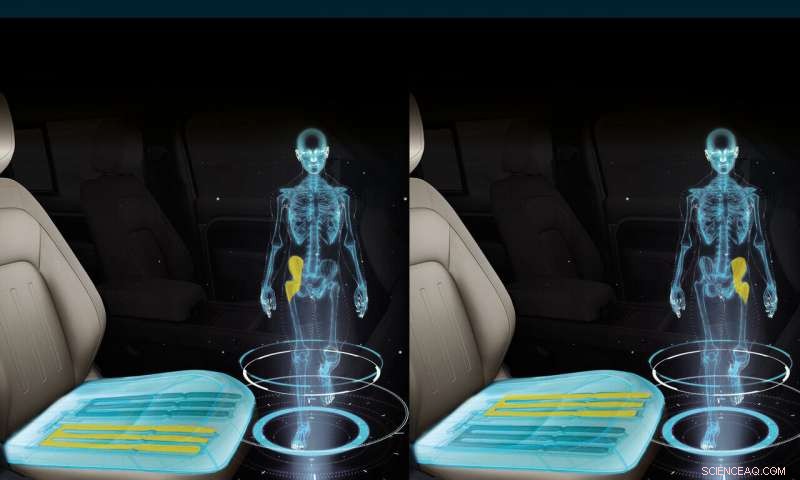 How Jaguar Land Rover’s Car Seat Tricks Your Brain into Walking for Long Commutes