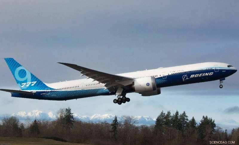 Boeing s 777X Airliner Embarks on Historic First Flight